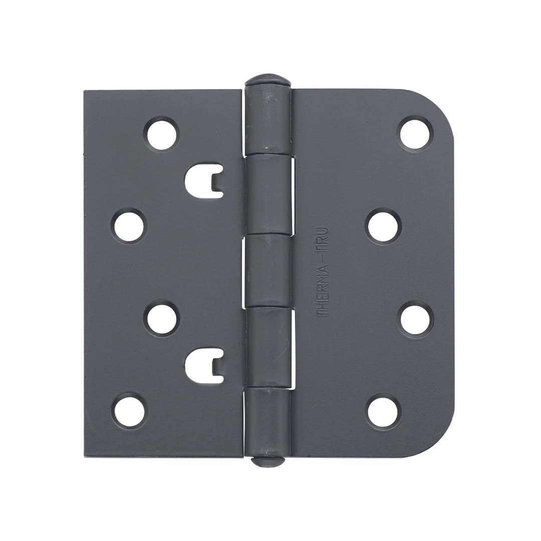 Therma-Tru 4-Inch 5/8 Radius Self-Aligning NRP Door Hinge (1, Oil Rubbed Bronze), HG58RP