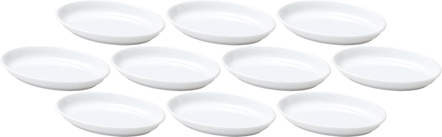 10個セット ユーラシア 26cm楕円深皿 | 洋食器楕円皿 [ 26×18.1×3.7cm
