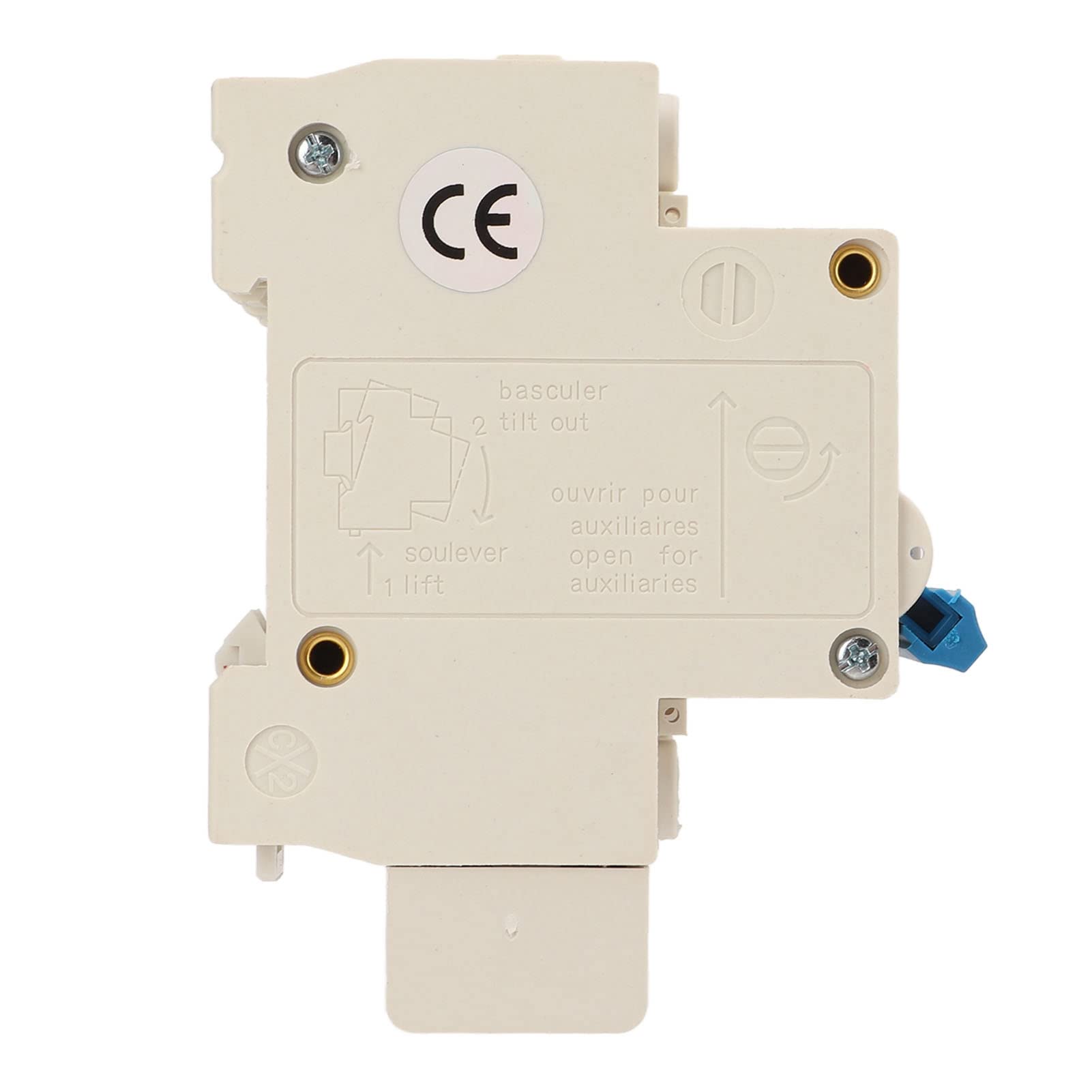 Disjoncteur Miniature AC 400V 63A 4P - Protection Surcharges Et Courts-Circuits Rail DIN Pour Installation Résidentielle Et Solaire