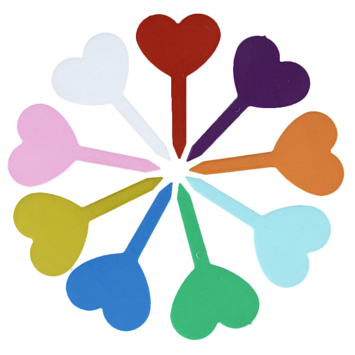 YARNOW Herzförmige Schiefertafel Als Pflanzenetikett - Wetterfest & Wiederbeschreibbar Mit Aufhängeseil