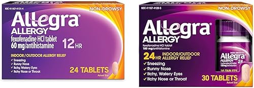 Miniatura 10 de Allegra 12Horas de Alivio de la alergia de adultos 12 unidades