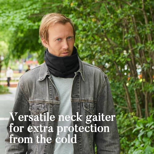 Organic Cotton Neck Gaiter Beanie for Men & Women, Winter Ski Face Covering & Summer Workout Headband2