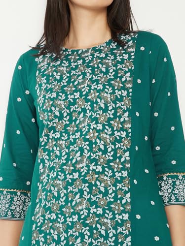 Image of Max Women's Cotton Regular Fit Casual Kurta
