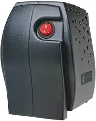 Estabilizador Coletek Bem Ligado ES-300VA-BM Preto, Tensão nominal de entrada 115/220V bivolt manual e Tensão nominal de saída mono 115V, 4 Tomadas Padrão NBR 14136 Frequência 60Hz