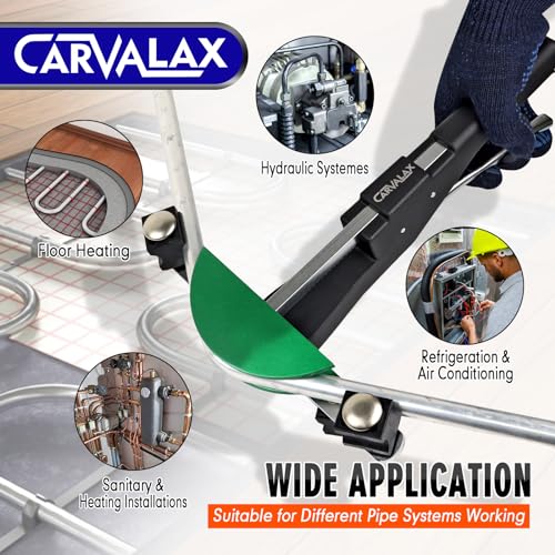 CARVALAX Pipe Tube Bender Set, No Reverse, for 1/4” to 7/8” O.D by CARVALAX - Image 7