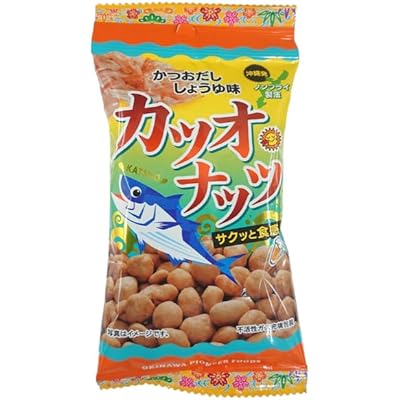 沖縄パイオニアフーズ カツオナッツ 縦長袋 40g×12個