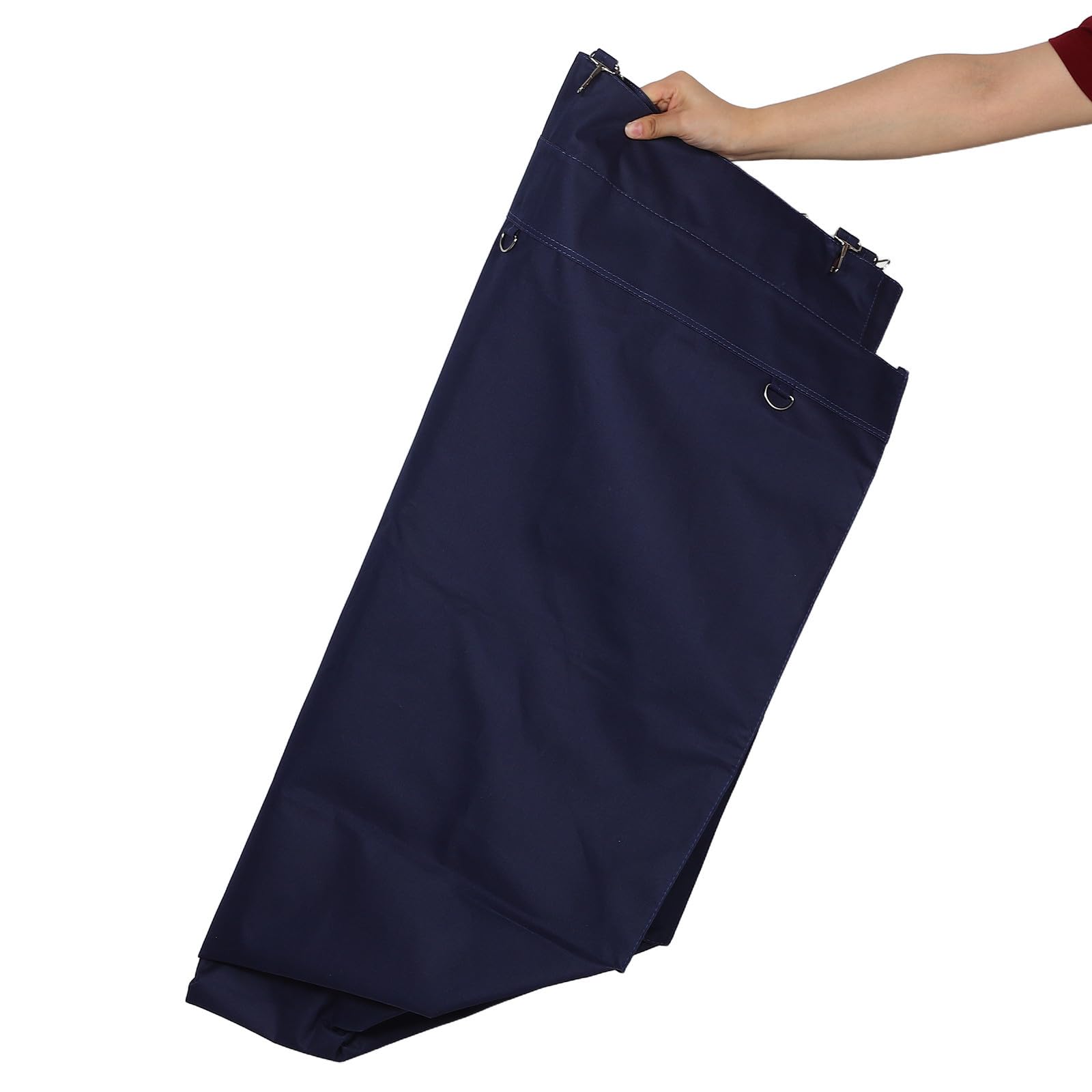 Borsa Interna per Carrello Lavanderia 12l in Oxford Blu | Forma Rettangolare, 83x62x52cm, Rimovibile e Riutilizzabile, per Hotel e Casa