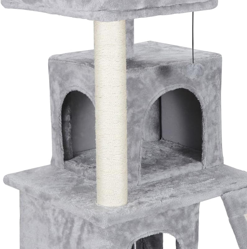 Cat Tree Tower 34" STURDY Activity Center Large Playing House Condo for Rest ，Package ship from USA