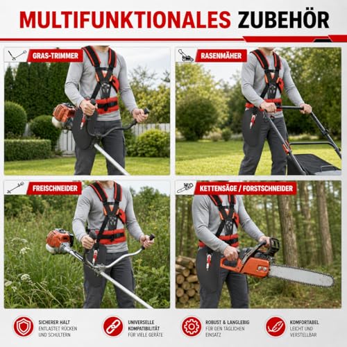 Sangle de débroussailleuse double Cabilock harnais ergonomique réglable Stihl FS - 8