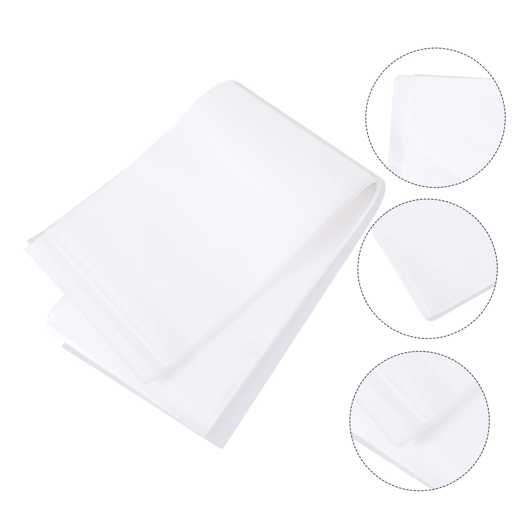 TOVINANNA Sulated Hair Dye Paper 100 Sheets for Salon Use Highlight Strips for Hair Wrap for Highlighting Hair Hair Dyeing Separating Paper