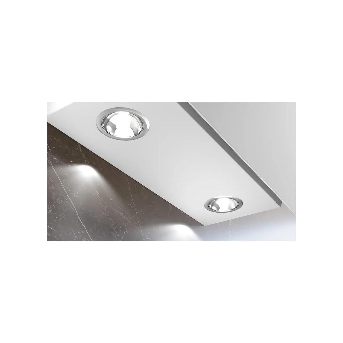 Siemens LC65KDK20 iQ100 Hotte aspirante murale 60 cm de large, niveau intensif, éclairage LED, touchControl, filtre à graisse métallique, blanc