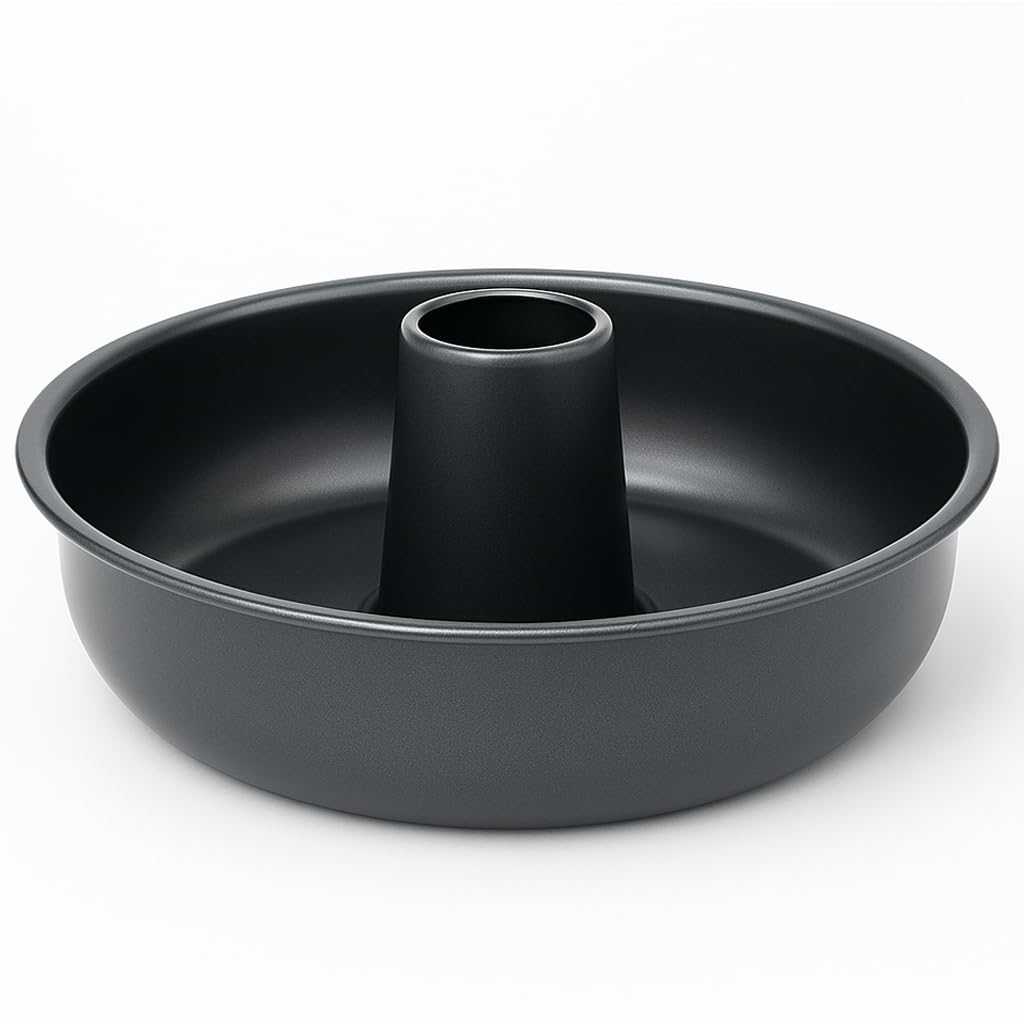 Moule a Savarin en Acier Carbone Antiadhésif 26 cm - Cuisson Homogène & Démoulage Facile - Idéal Gâteau Couronne, Baba au Rhum & Pâtisserie Maison
