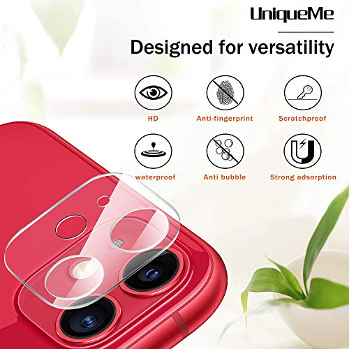 Kit 2x Películas Vidro Transparente Câmera Lente iPhone 11, 11 Pro, 11 Pro Max + Kit Aplicação (iPho
