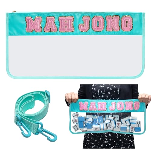 Bolsa para Mahjong Americana impermeable y transparente