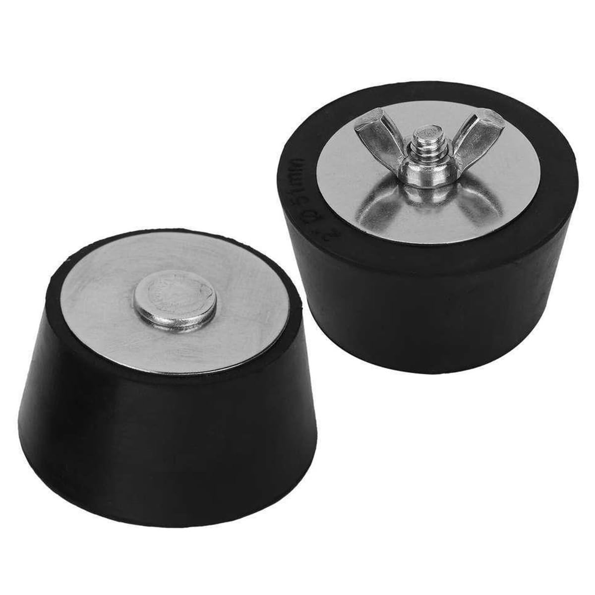 2pcs Swimming Pool Winterizing Plugs, Rubber Expansion Gel Plug 25mm/32mm/38mm/51mm/63mm Rubber Pool Stopper for Winter Swimming Pool Spa Pipe Fittings Maintenance(32mm)