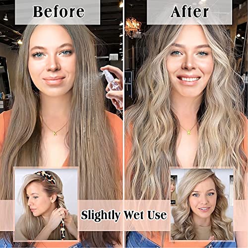 Heatless Curling Rod Headband, Overnight Hair Curlers,No Heat Curl With Hair Clips, Heatless Curls To Sleep In Silk Ribbon Hair Rollers For Long Hair Styling Tools(Pink) #TOP1