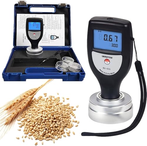 Probador portátil de actividad de agua para alimentos, verduras, cecina, frutas secas y granos, probador inteligente de seguridad alimentaria USB