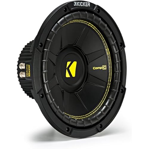 Kicker CWCD104 CompC 10" Subwoofer Dual Voice Coil 4-Ohm