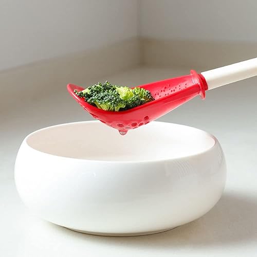 Miniatura 5 de Cuchara de cocina multifuncional, 6 en 1 gadgets de cocina para cocinar, rallar, drenar, triturar, cuchara de cocina, separador de huevos,