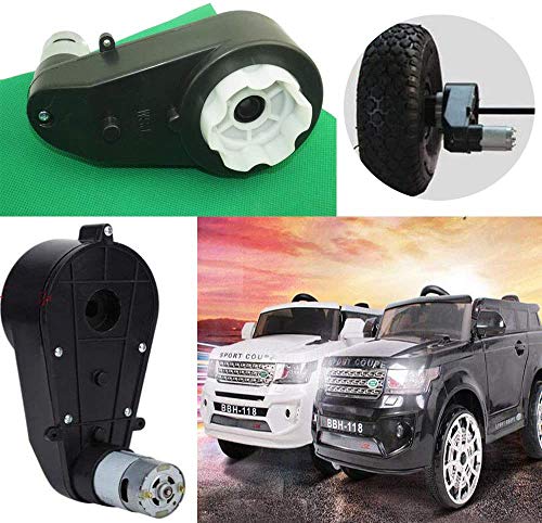 RS550 30000 RPM Gearbox with 12 Volt Motor, High Speed Electric Motor, Powerful Rotary Speed Gear Box Motor for Kids Motorised Ride On Bike/Car Toys Spare Parts Electric Cars and Motorcycles