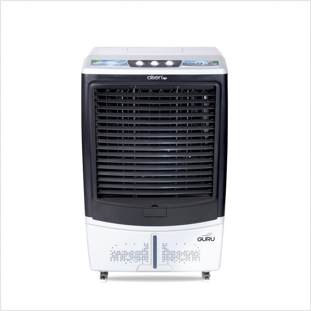 AISEN Guru Desert Cooler - 90L, Remote & Quiet -1