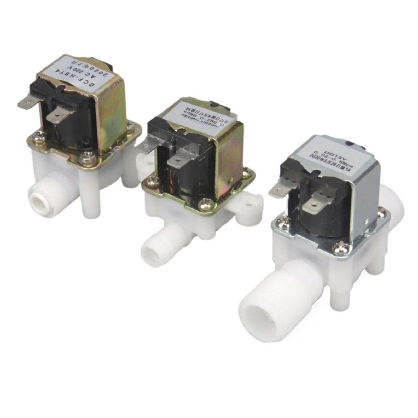 Électrovanne 3/4" DC12V pour réparer une fuite de machine à laver et purificateur d'eau