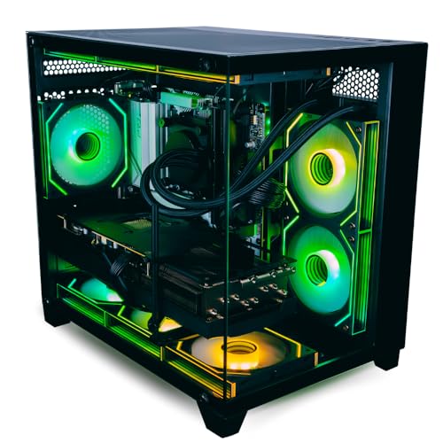 Panorama Gaming PC Desktop (NVD GeForce RTX 5060 Ti, Intel 24-Core i9-14900KF Processor, 32GB DDR5 RAM, 2TB NVMe SSD, WiFi 6E, HDMI, RJ45, Windows 11 Pro) Best 2025 Prebuilt Tower RGB Gamer Computer - Image 4