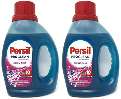 Persil ProClean Power-Liquid Laundry Detergent, Intense Fresh, 40 Fluid Ounces, 25 Loads (Pack of 2)