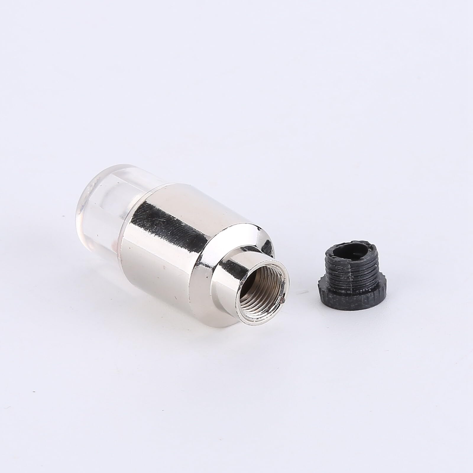 Bouchons De Valve De Pneu Lumineux LED (2 Pièces) - Clignotants, Pour Vélo, Moto, Voiture, Étui En ABS+PC