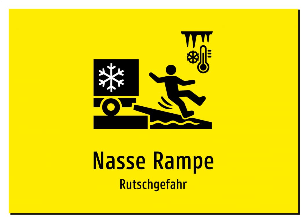 35204-DE-S-06 | Nasse Rampe - Rutschgefahr