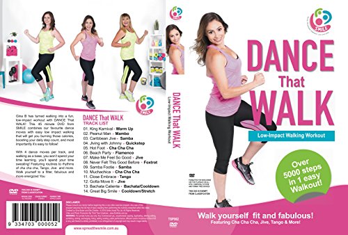 DANCE That WALK – 5000 Steps in One Easy Low Impact Walking Workout DVD (PAL)