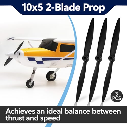 CuraceQ 3Pcs Propeller 10x5 2-Blade Prop Compatible with FMS, RC Propeller Compatible with FMS 1200mm Super EZ and 1220mm Ranger FMSPROP022 by CuraceQ - Used condition - Image 2