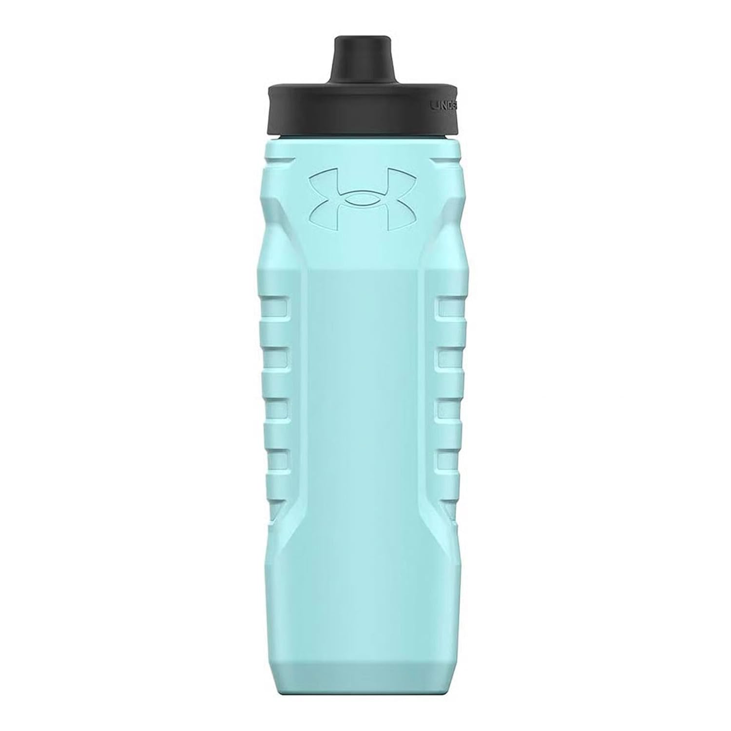 Under Armour Squeeze Water Bottles 32 oz Water Bottles Sideline Sports Water Bottle with Quick-Shot Lid Quick Easy