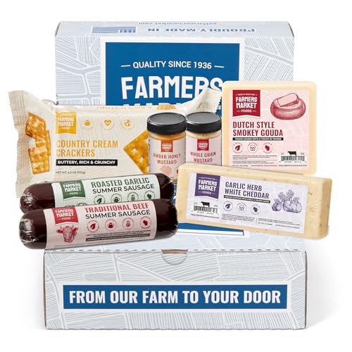 Farmers Market Meat and Cheese Gift Basket