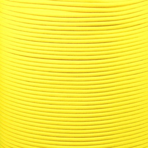Image of 50ft 550 Cord Paracord Parachute Survival Cord (Yellow)