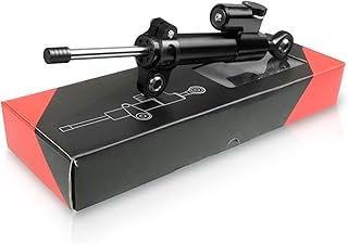 WYWQ FÜR B&MW S1000RR S1000R HP4 R1200GS F650GS F800GS F800R F700GS K1200S Universal Motorrad Lenkungsstabilisator Dämpfer...