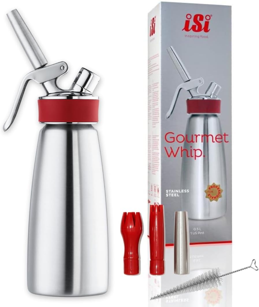 iSi 1-Pint Gourmet Whip Culinary and Cream Whipper