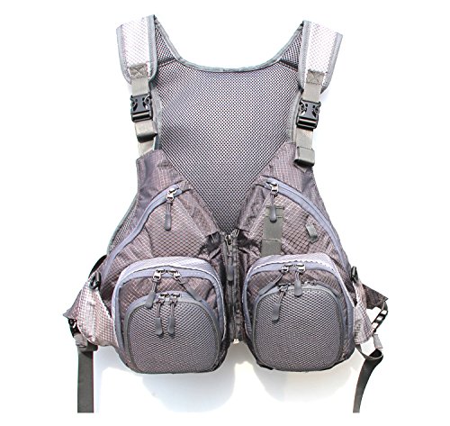 JSHANMEI Fly Fishing Backpack Vest Combo Fishing Tackle Vest for Fishing Gear