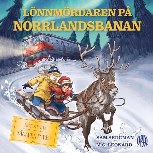 Diseño de la portada del título L&ouml;nnm&ouml;rdaren p&aring; Norrlandsbanan