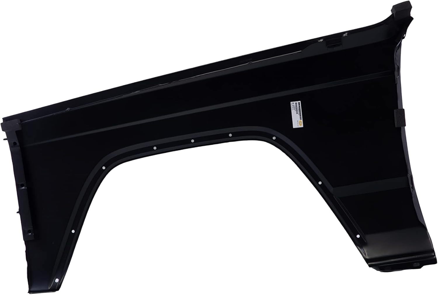 CarPartsDepot Front Quarter Panel Right Passenger Side Fender Compatible for Jeep Cherokee Comanche Wagoneer for Models W/Wheel Opening Molding Holes and W/O Antenna Hole Standard Cab 1984-1996