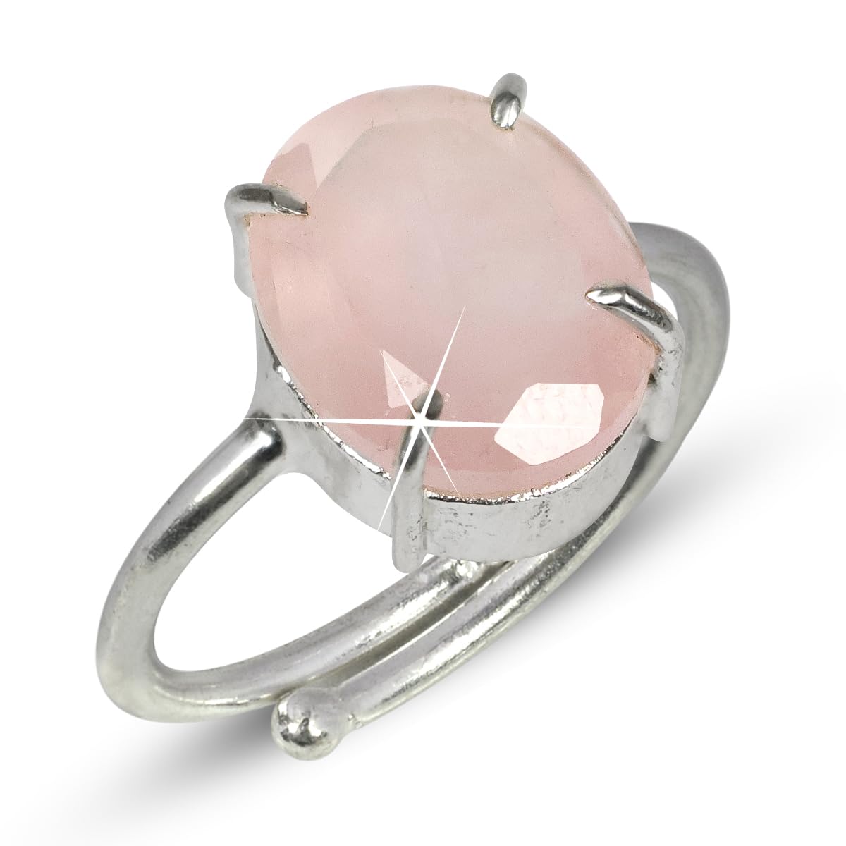 Reiki Crystal Products Natural Rose Quartz Adjustable Ring, Rose Quartz Gemstone Ring For Unisex Adult, Rose Quartz Adjustable Ring, Rose Quartz Stone Ring, Rose Quartz Crystal Ring (B0CB3ZPFV2) Amazon Price History, Amazon Price Tracker