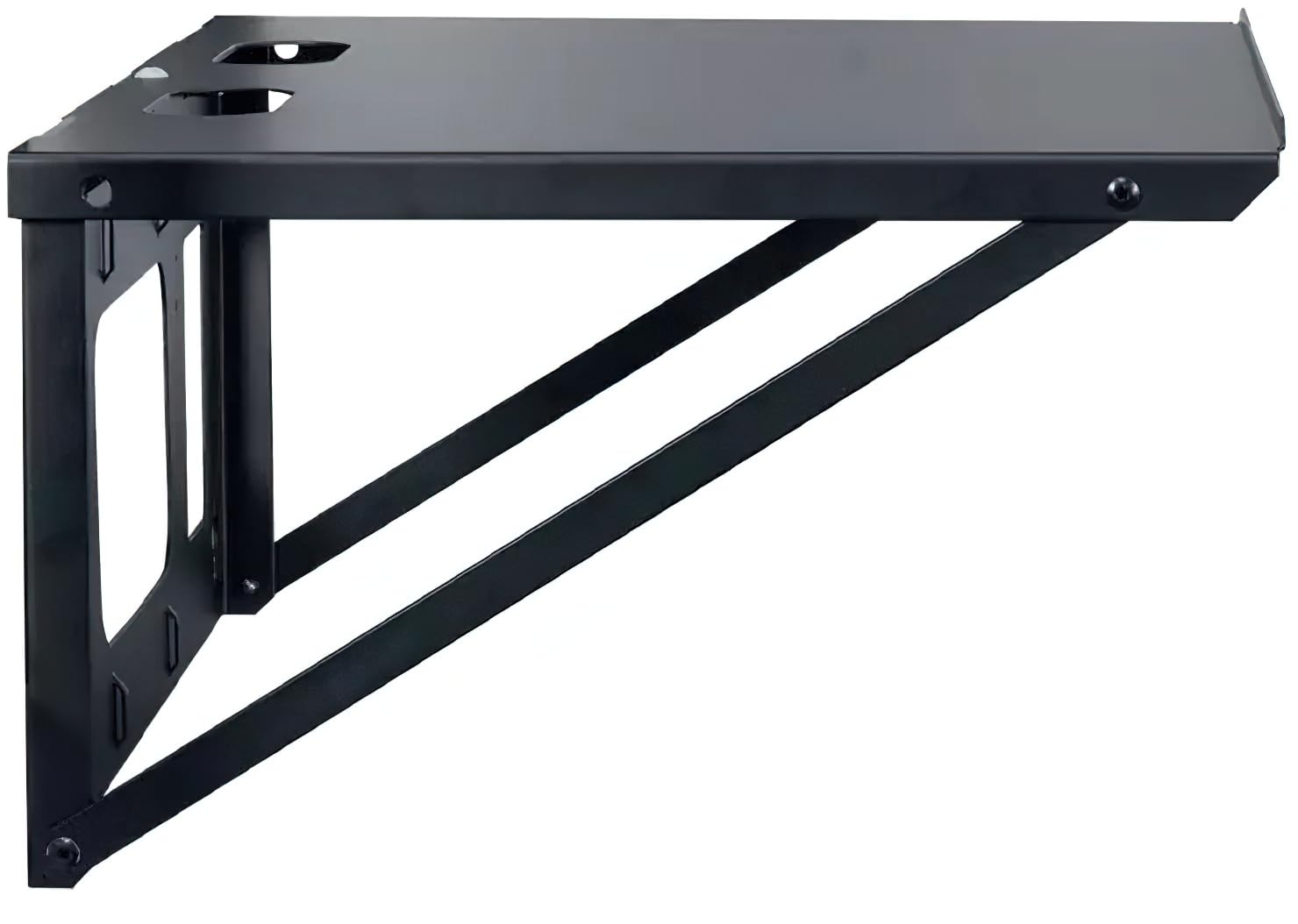 Amazon.com: Lowell FS18-14 FS Series Hinged Wall Shelf, Black; 18