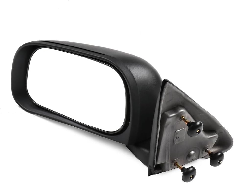 Driver Side Black View Mirrors Fit for 2005 2006 2007 2008 2009 2010 2011 For Dodge Dakota Manual Adjustment Manual Folding Non-heated Exterior Mirrors