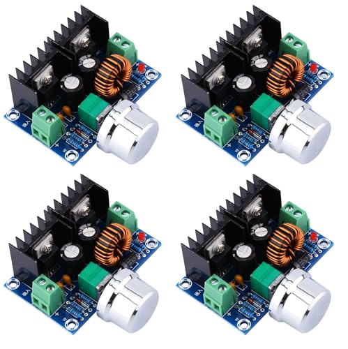 Image of Shockley XL4016E1 DC-DC 4-40V to DC 1.2-36V 8A Buck Converter Voltage Regulator 36V 24V 12V to 5V Step Down Converter Power Module (XL4016-4 Piece)