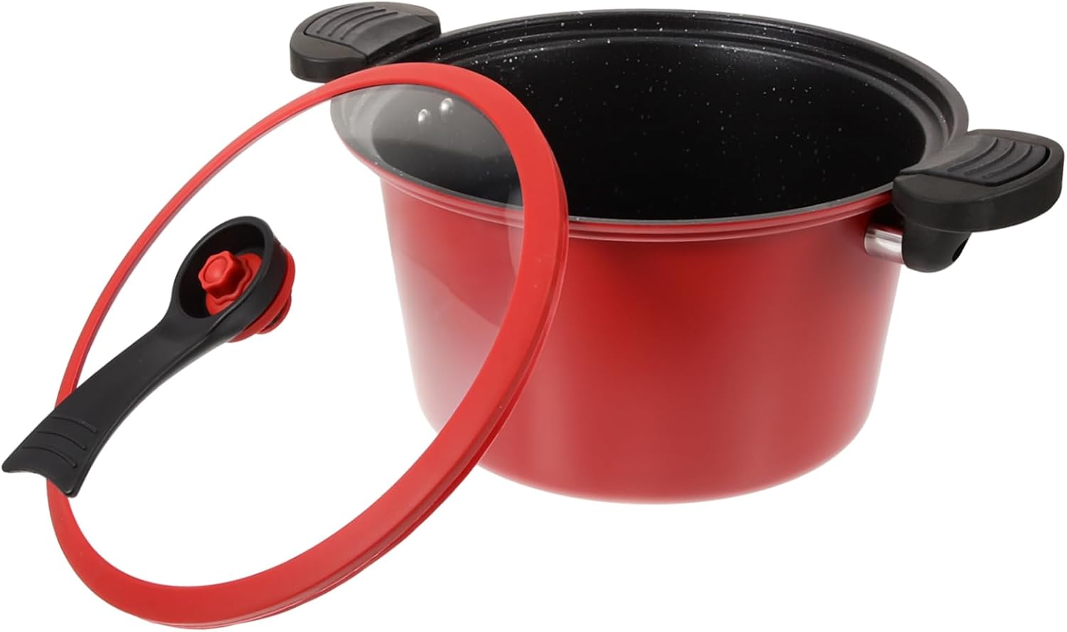 Pressure Cooker Prestige Non-stick Capacity Cooking Pot Low Pressure Pot Lid Safe Easy to Clean Gas Electric Stove Compatible