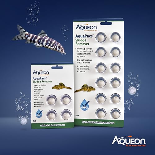 Image of Aqueon AquaPacs Sludge Remover 12 Pack, 10 Gallon