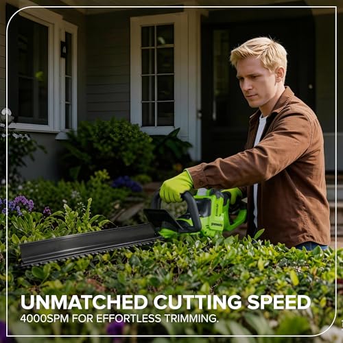 Image of Greenworks 40V 26' Brushless (1.1' Cutting Capacity /Debris Collector / 180 Rotating Handle), Battery and Charger Not Included