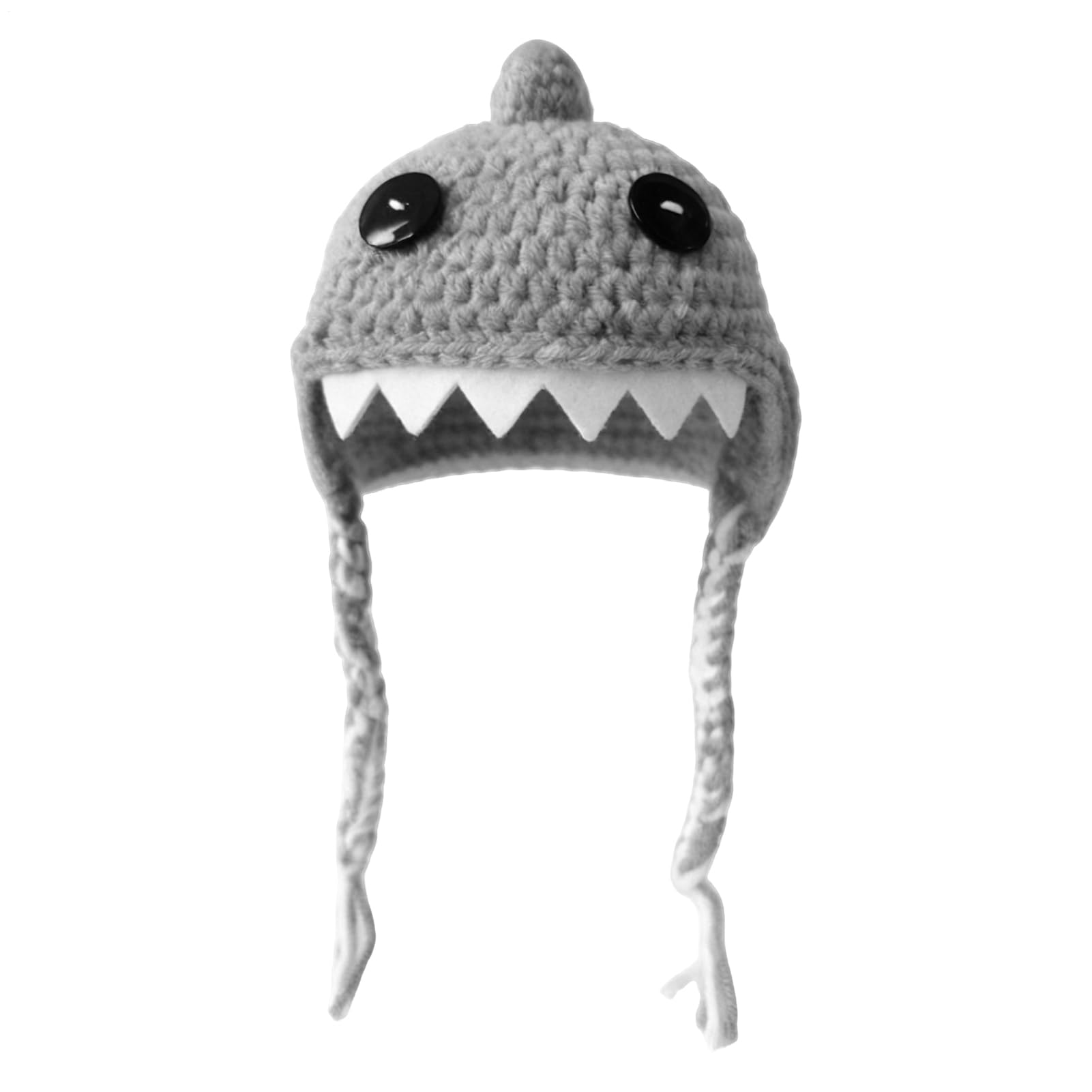 Sombreros para gatos y accesorios de cosplay de tiburón para cachorros pequeños