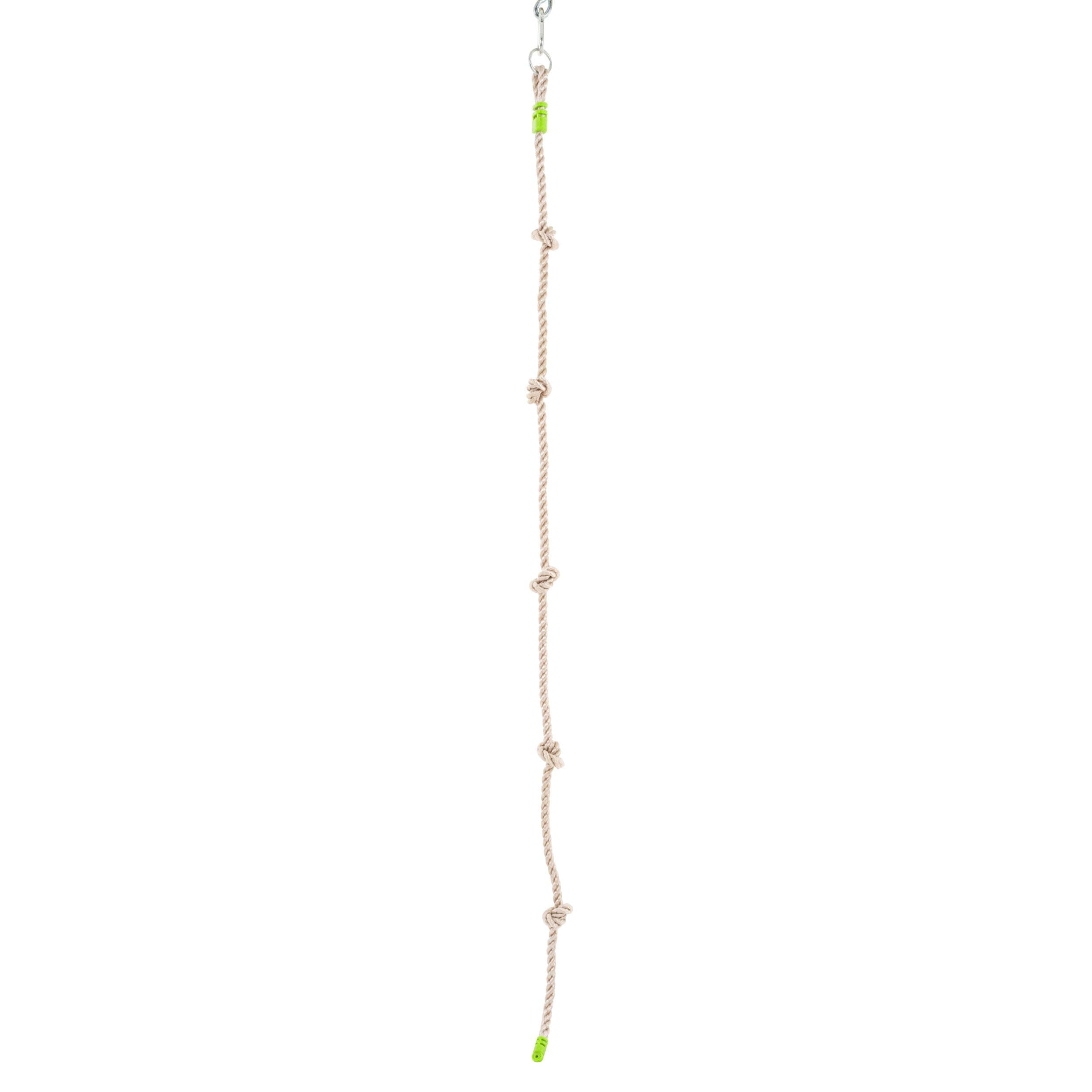TP Toys Corde à Nœuds pour Portique H190-250 Cm Marron