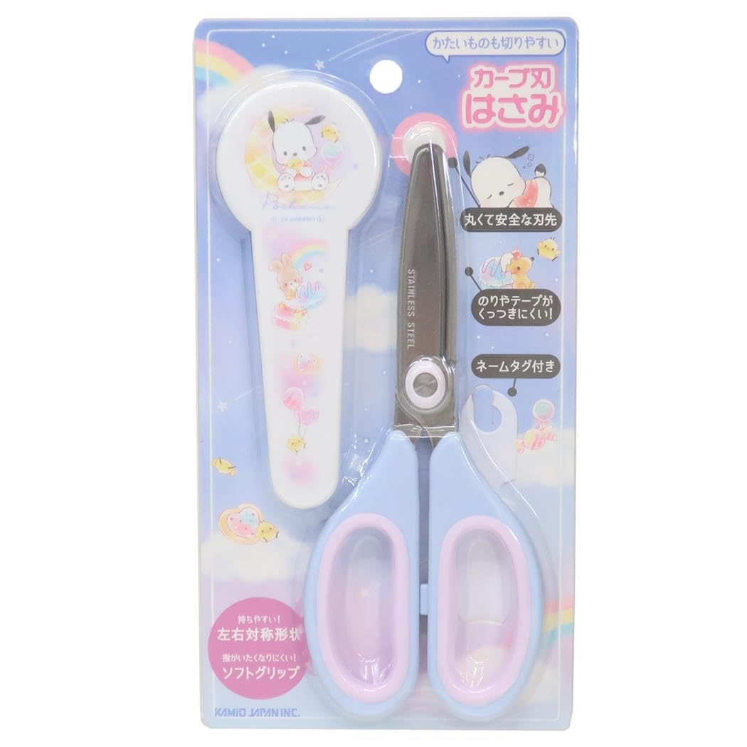 Amazon.co.jp: ポチャッコ[はさみ]カーブ刃はさみ/お菓子パーティー